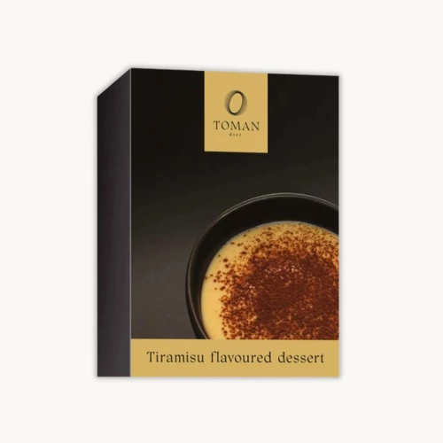 Toman Diet tiramisu ízű desszert