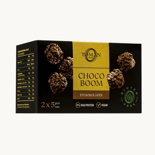 Toman Diet gluténmentes étcsokoládés ChocoBoom